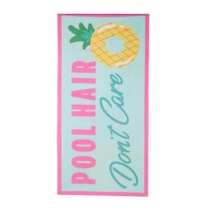 Pool Hair Don't Care Quick Dry Beach Towel